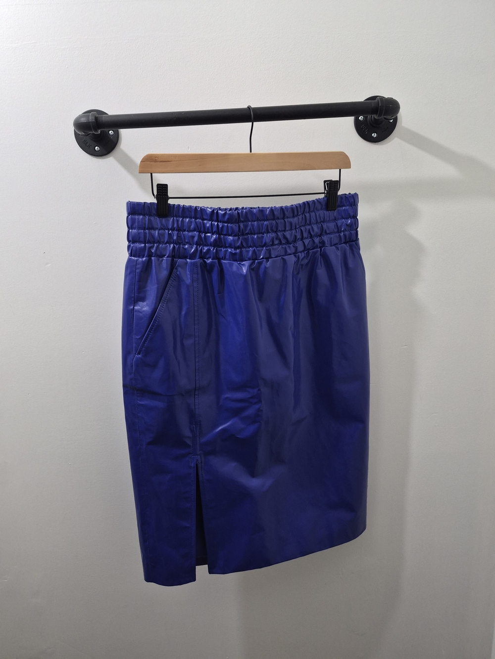 Tom Ford Royal Blue Elastic Waist Pencil Skirt